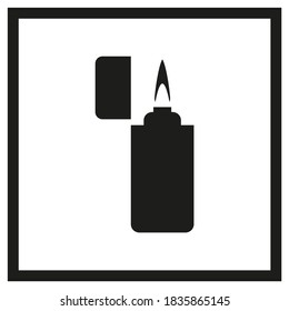 Feuerzeuge, Symbol, Feuer, flach