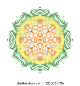 vector drawing mandala