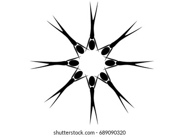 vector drawing people icon