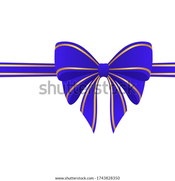 red white and blue bow drawing