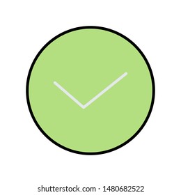A vector drawing represents ui interface design