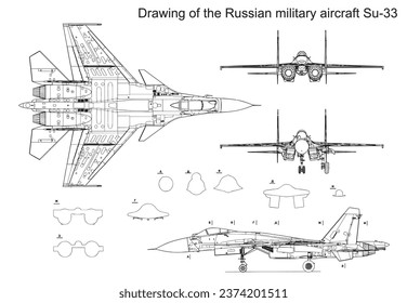Vector drawing russian military