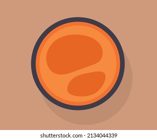 vector drawing of shabu suki sauce