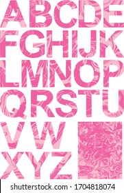 Vektorgrafik von einzelnen Buchstaben des englischen Alphabets. Jedes Element ist getrennt, Sie können Farben ändern, Wörter erstellen oder es separat für ein Logo, einen Druck, ein Webdesign oder ein Poster verwenden