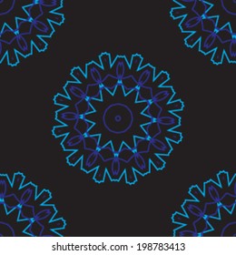 Vector drawing snowflakes as a backdrop to a cheerful Christmas holidays