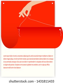Vector drawing. Special offer background, poster, banner, flyer in modern style and vibrant colors. Might be used for advertising, the provision information