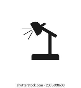 vector drawing of a study lamp