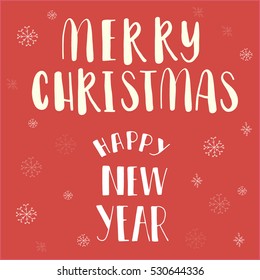 vector drawing in the style of Christmas and new year will harmoniously decorate your cards and gifts
