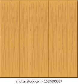 Vector drawing of the tree structure. Beige wood texture on yellow background. For decorations, backgrounds, illustrations.