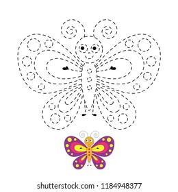 6,208 Butterfly dotted line Images, Stock Photos & Vectors | Shutterstock