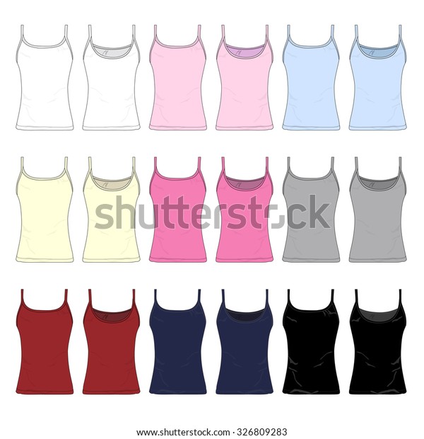 colored camisole tops