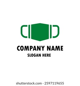 Vector drawn masks logo design 