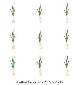 Ilustración de escalón dibujada por vectores con varios colores y cantidad de detalles