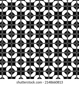 Vector drawning of rhombuses, black and white  color