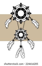 Vector Dream Catcher 