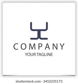 Vektorgrafik Trinkglas Logo Design Vorlage