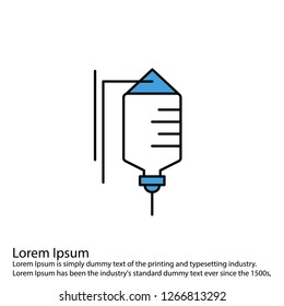 Vector drip icon
