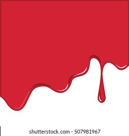 Vector of Dripping blood for background