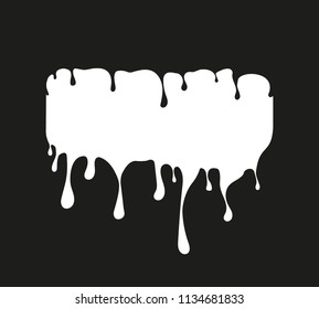 Vector dripping paint.Paint drips background.Paint dripping. abstract blob.Background.