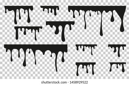 Similar Images, Stock Photos & Vectors of Black dripping oil stain