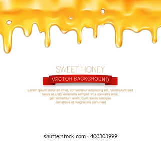 vetor goteja mel, isolado em fundo branco