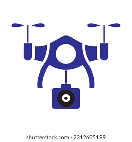 Vector drone icon symbol design drone icon or logo isolated sign symbol vector illustration - high quality  style vector icons 