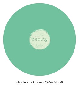 Vector drop symbol in hand-drawn style with charcoal texture for beauty studio emblem, natural makeup, organic cosmetics badge. Drip icon for beauty salon sign, cosmetic label design. Naive drawing.