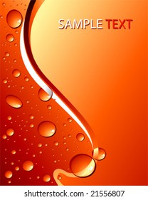 vector droplets background