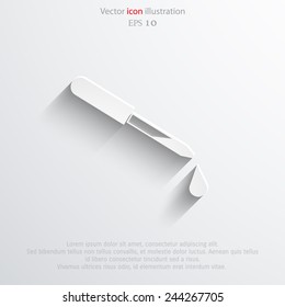 Vector dropper web icon Eps10.