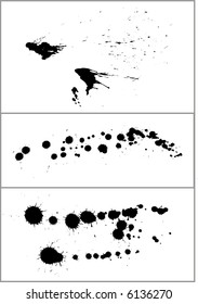 vector drops-splash.This image is a vector illustration and can be scaled to any size without loss of resolution.