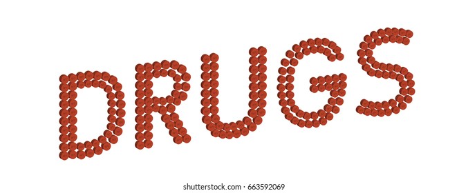 Vector  Drugs or amphetamine 