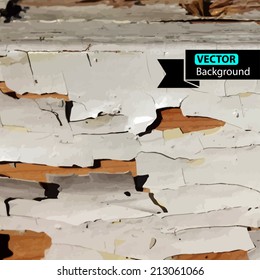 Vector dry Wood Color texture. EPS illustration