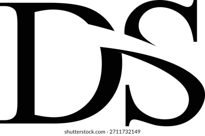 Logo de la marca de ropa Vector DS