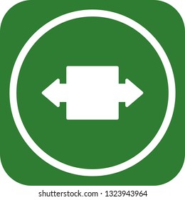 Vector Dual Arrow Icon