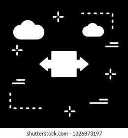 Vector Dual Arrow Icon