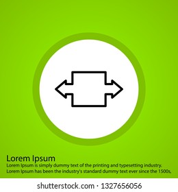 Vector Dual Arrow Icon