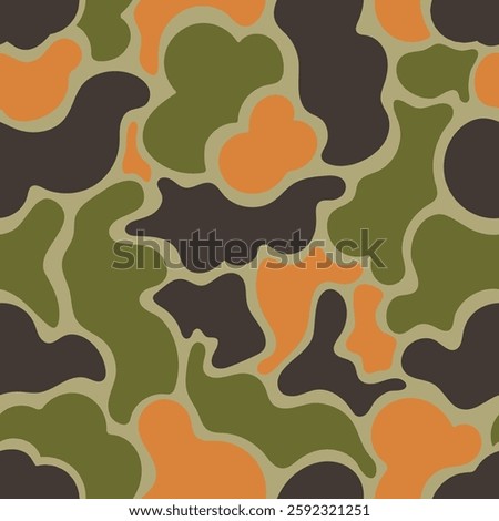 vector duck hunter camouflage design, hunting camo