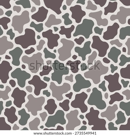 Vector duck hunting camo. Marsh old school camouflage pattern. Digital camo