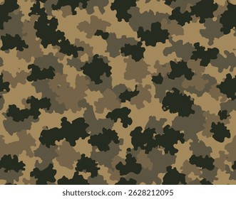 vector duck hunting camouflage pattern, seamless pattern, camo pattern. vector camouflage seamless pattern. Abstract camouflage. Vector camo background