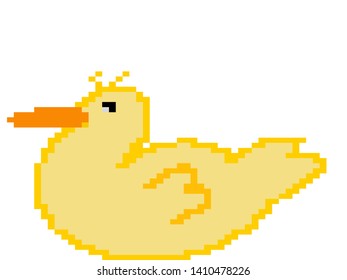 vector duck illustration graphic art design