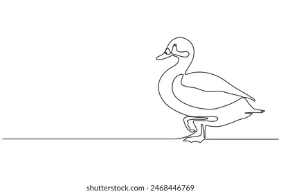  Vector duckling little hand drawn sketch vector illustration
