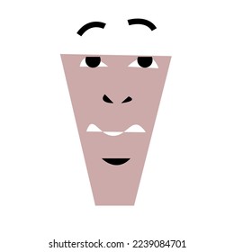 Vector dude in unmatched style