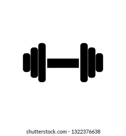 Dumbbell Icon Stock Vector (Royalty Free) 393139639 | Shutterstock