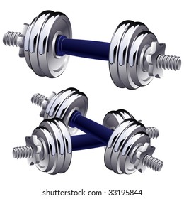 Vector dumbbells.