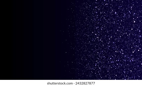 Vector dust particles with bokeh effect. Abstract pink magic background.