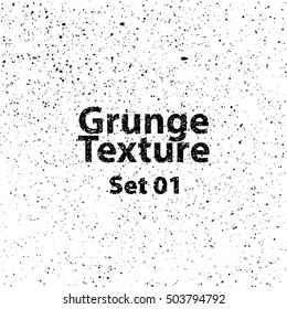 Vector of dusty grunge texture Set 1