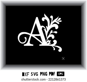 Vector Dxf Png Jpg Laser Screen Silhouette Design Crafts Cut File Sublimation