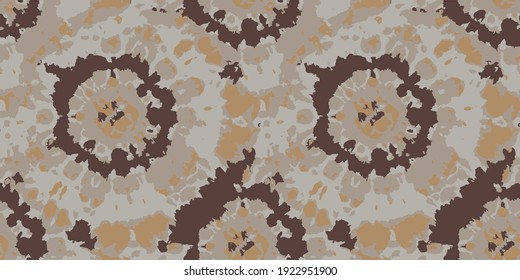 Efecto de tinte vectorial sin problemas. Impresión étnica. Impresiones Bohemias Florales. Fronteras Beige Boho. Impresión textil abstracta. Nilo De Pata Gris. Patrón de mosaico acuarela. Efecto cicatrizador.