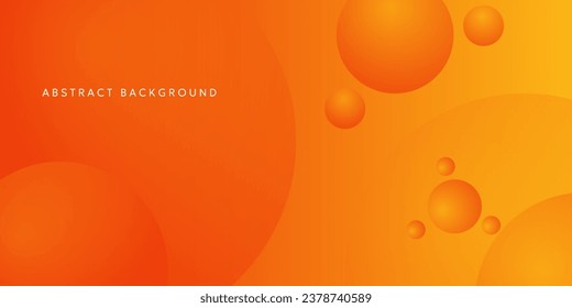 vector dynamic fluid abstract background orange color