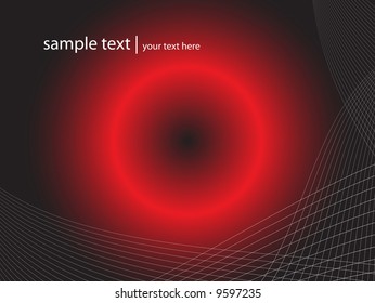 Vector - Dynamic high tech retro wave for background use